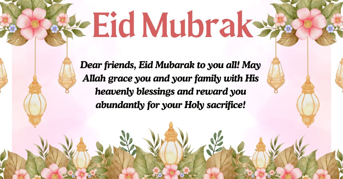 Eid Mubarak Wishes 2025