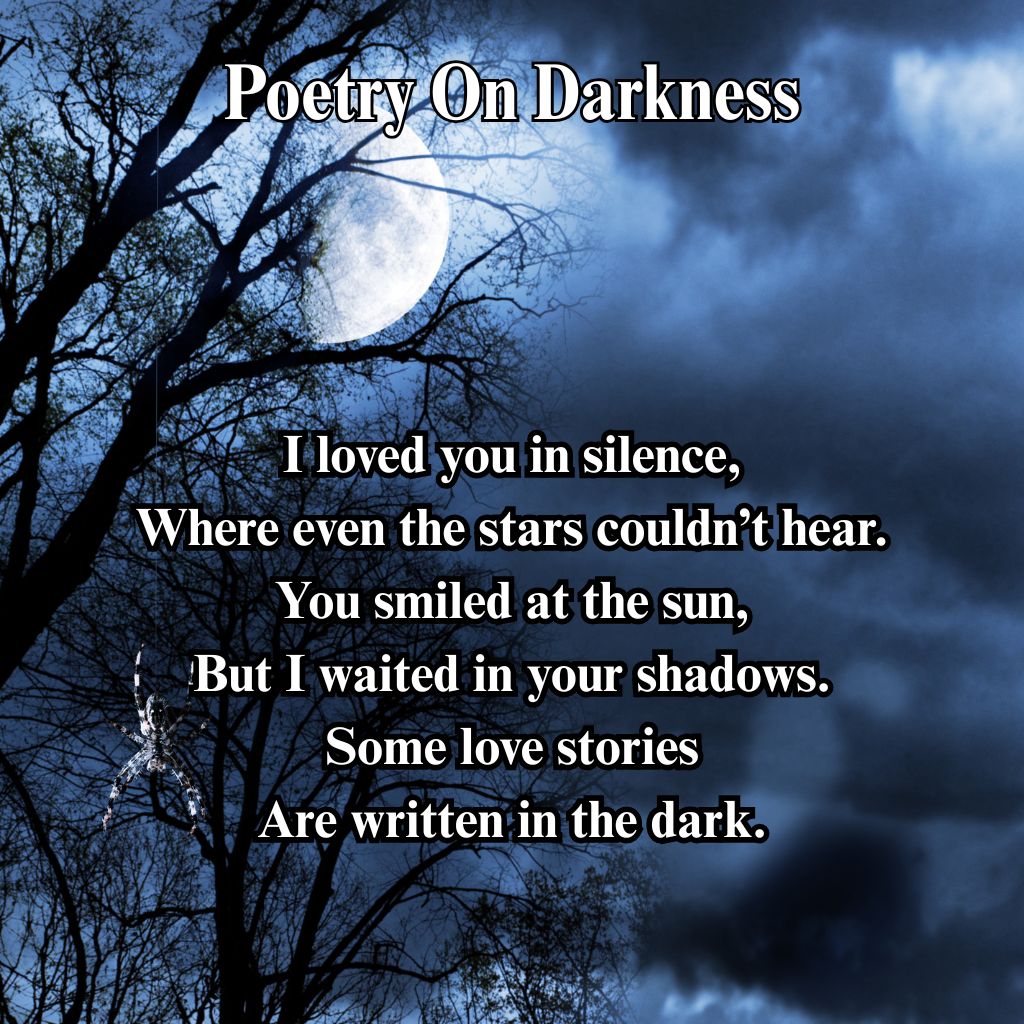 Dark Love Poetry: best poetry on darkness