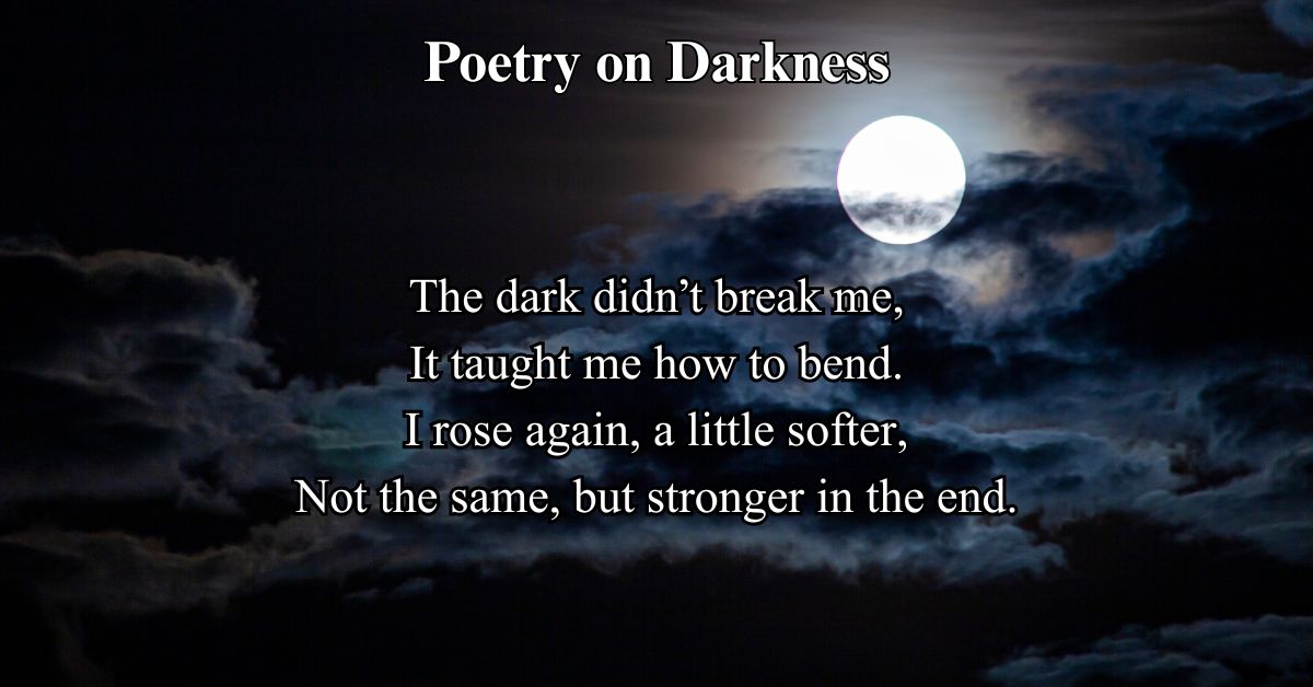 Poetry On Darkness
